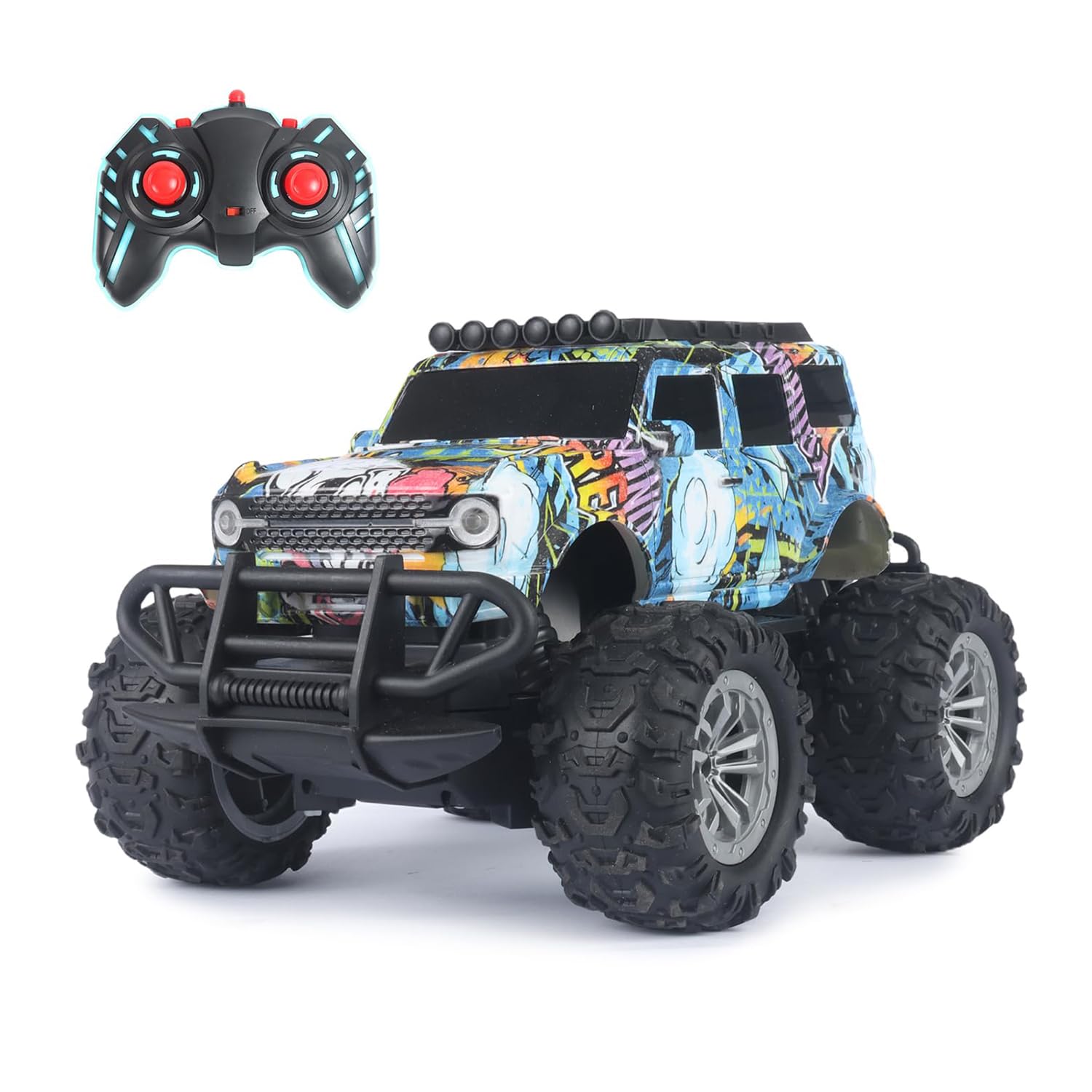 StormRacer Z4 Remote Control Car – 4WD High-Speed Drift Racer with LED Lights