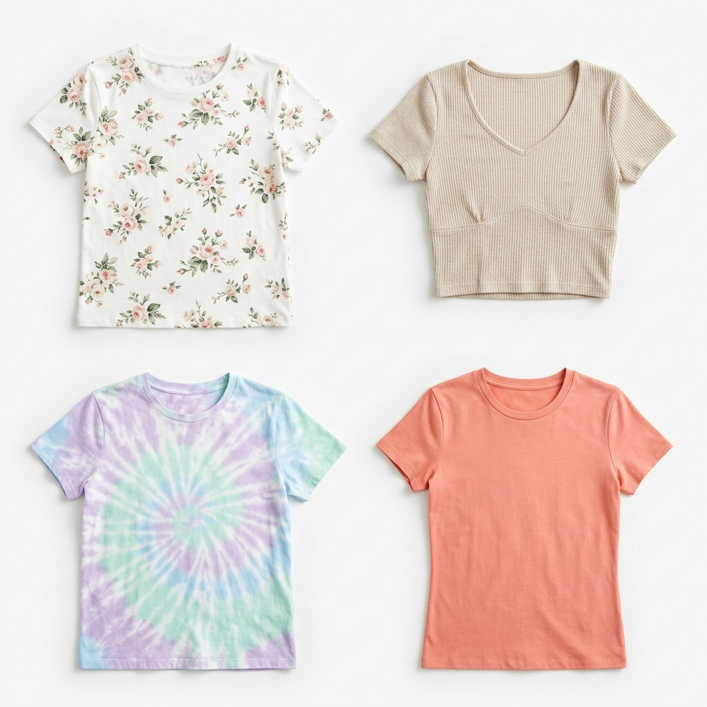 FloralBloom Women's Printed T-Shirt
